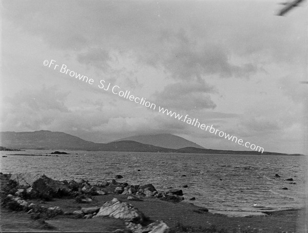 VIEWS FROM L.CULLEN FROM TRAIN APPROACHING FOXFORD